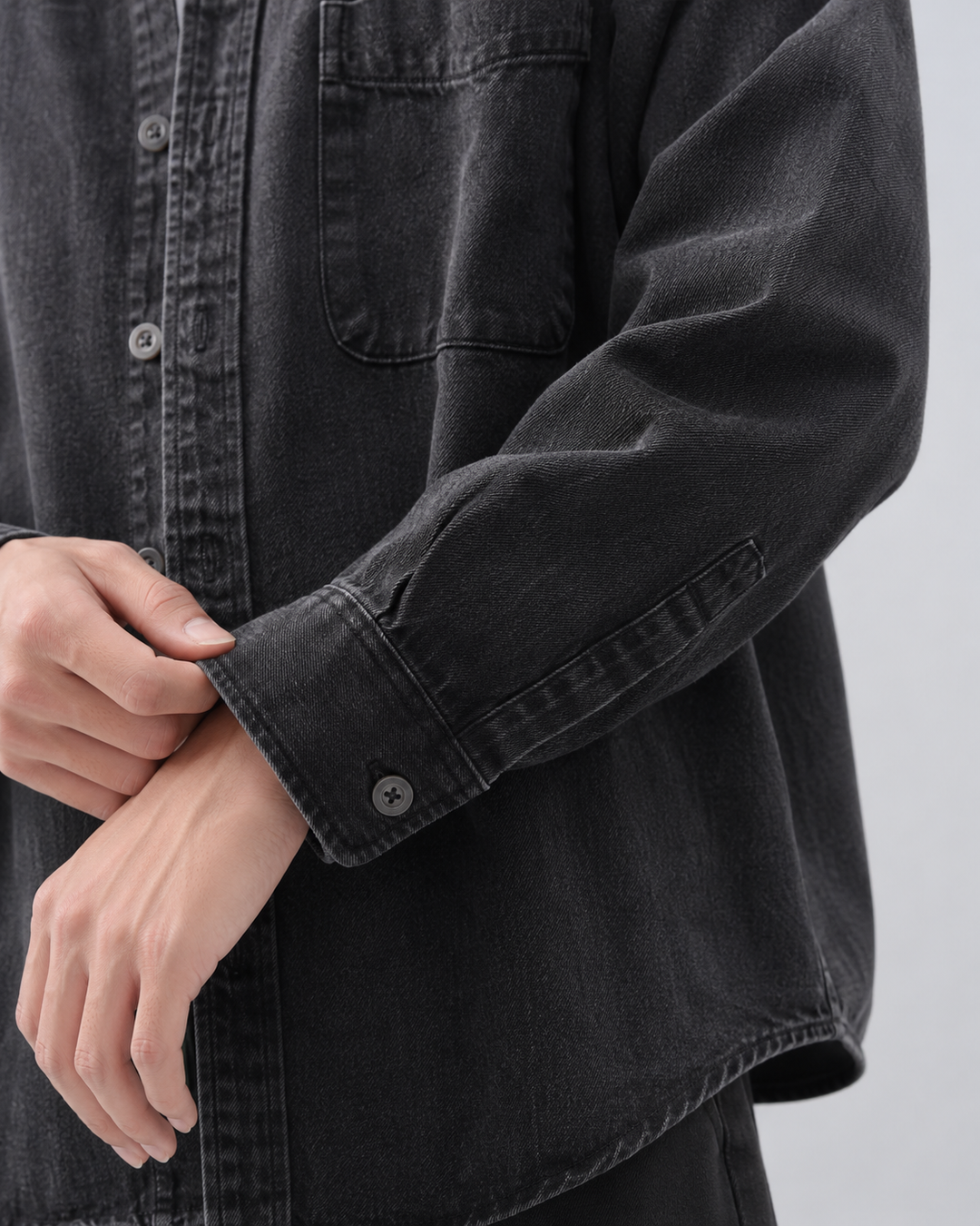 Veste Style Chemise Urbaine
