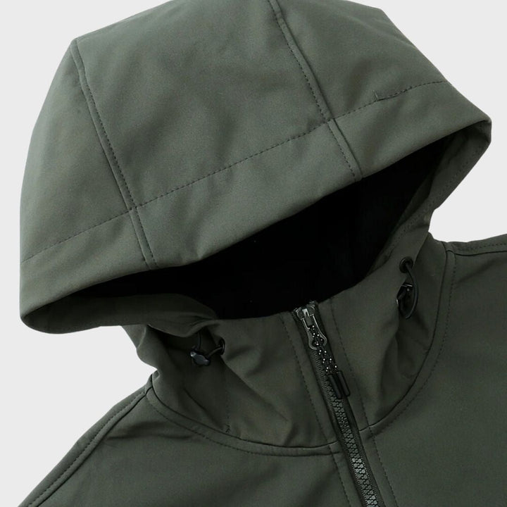 Veste Technique Homme à Capuche