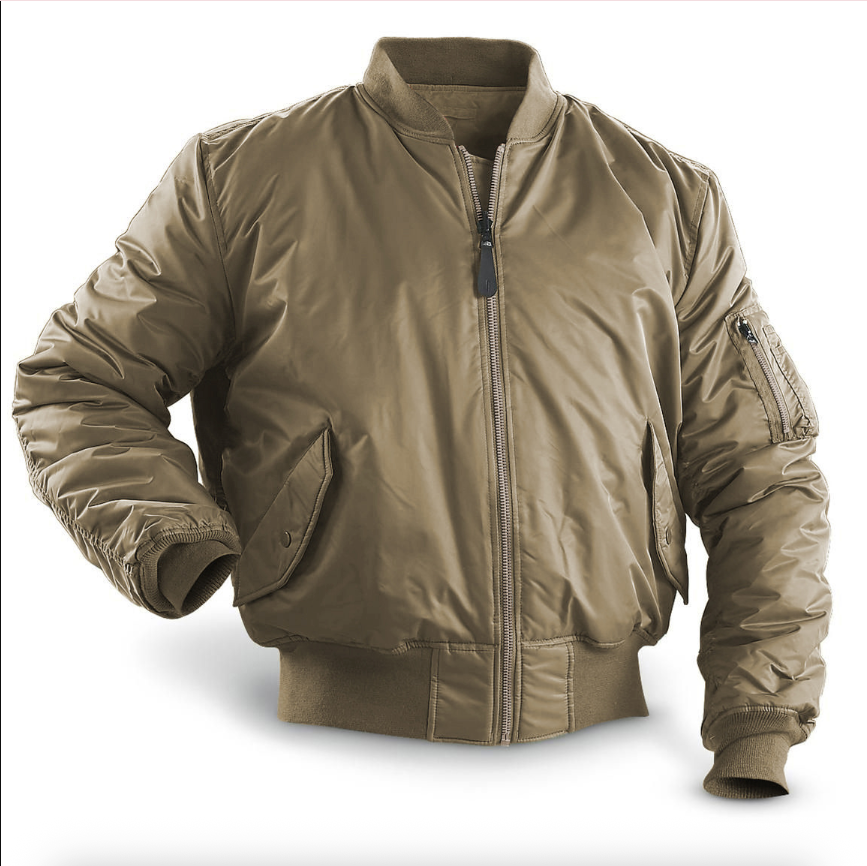 Veste Urbaine Style Aviateur – Marron