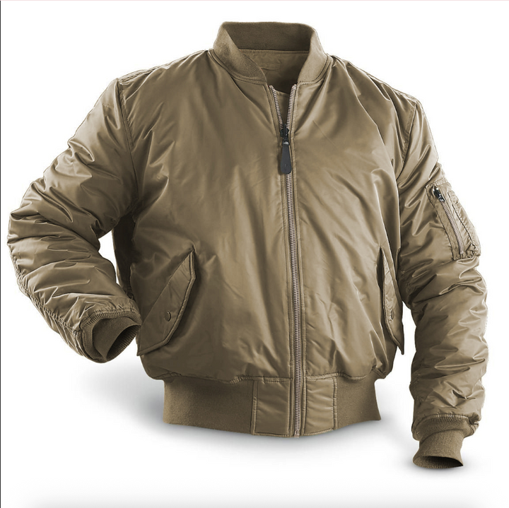 Veste Urbaine Style Aviateur – Marron