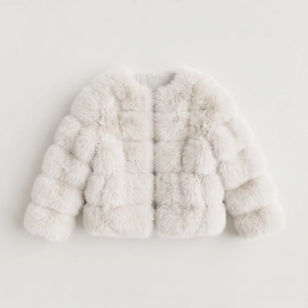 Veste Volumineuse à Bandes