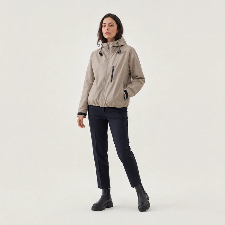 Veste Zippée à Capuche Ajustable