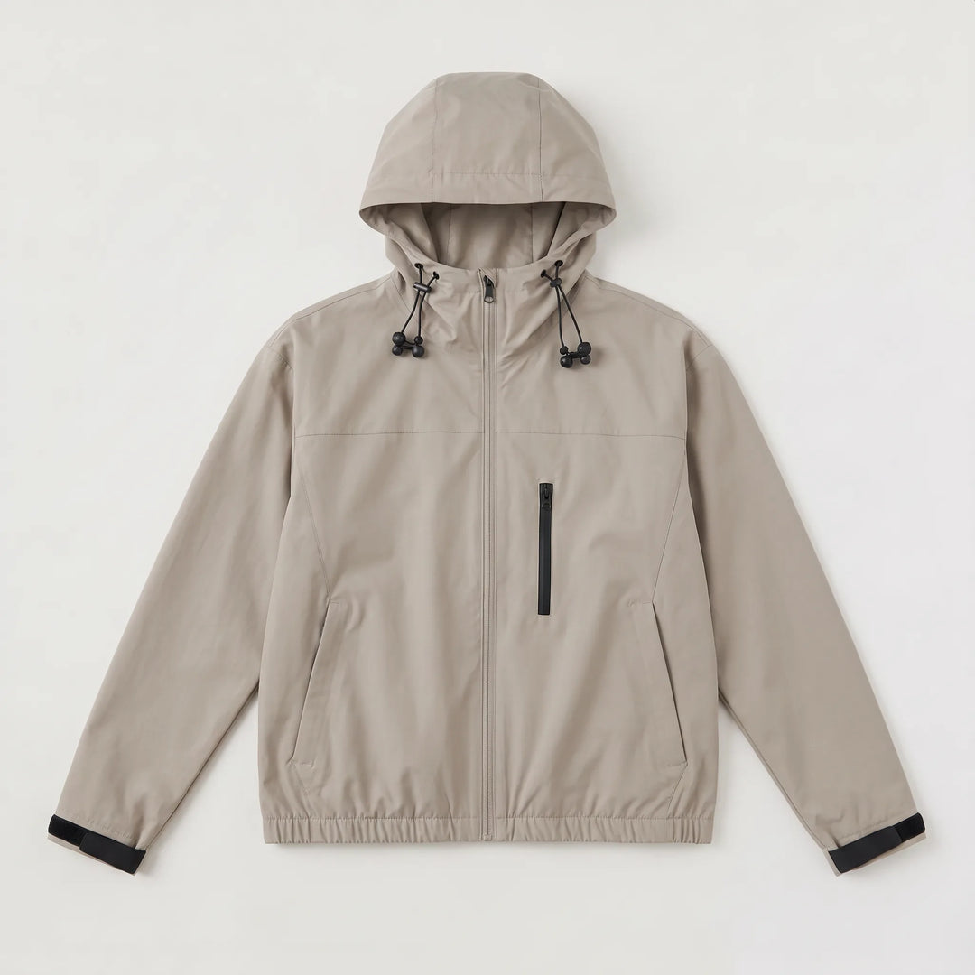 Veste Zippée à Capuche Ajustable