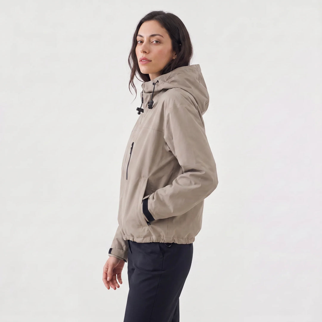 Veste Zippée à Capuche Ajustable